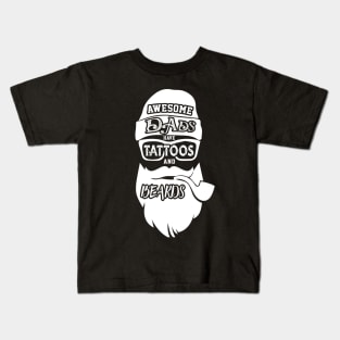 Dads Beards Kids T-Shirt